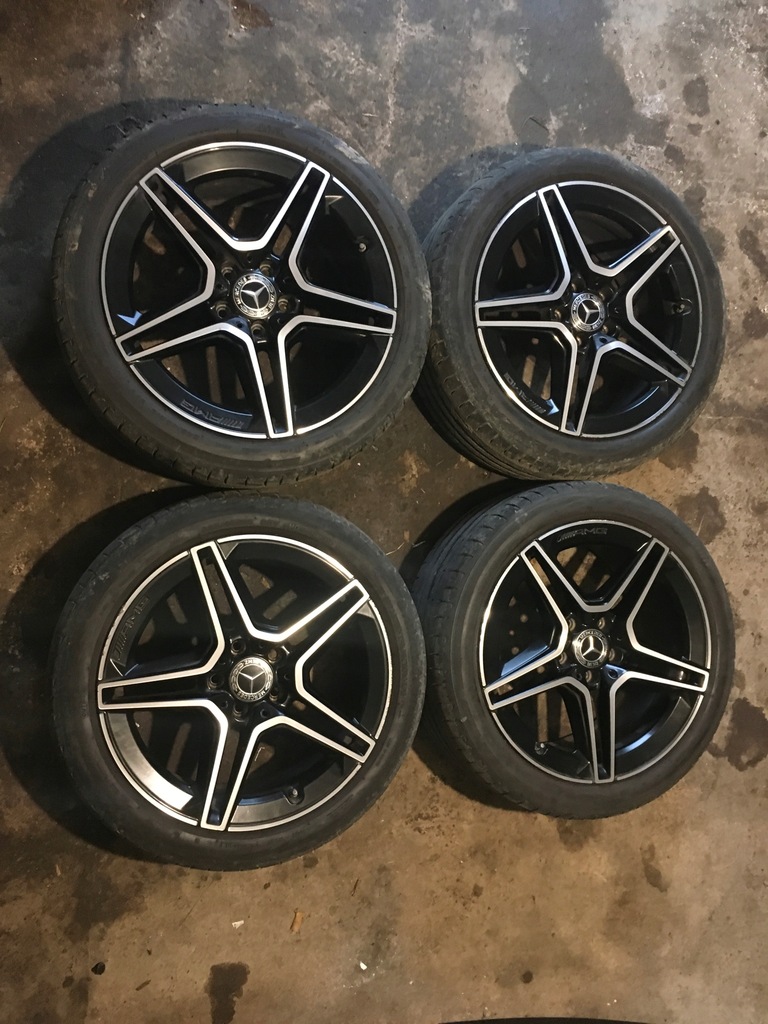mercedes w205 ruedas llantas amg 225/45/18 245/40/18