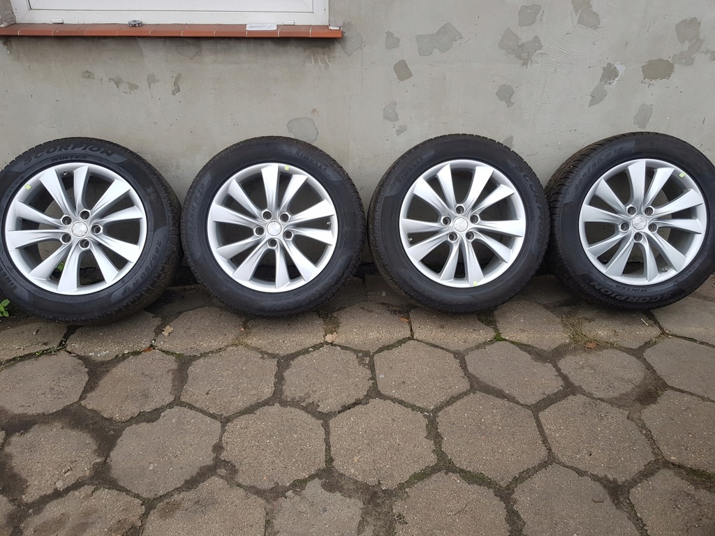 tesla x ruedas llantas neumáticos invierno 19"