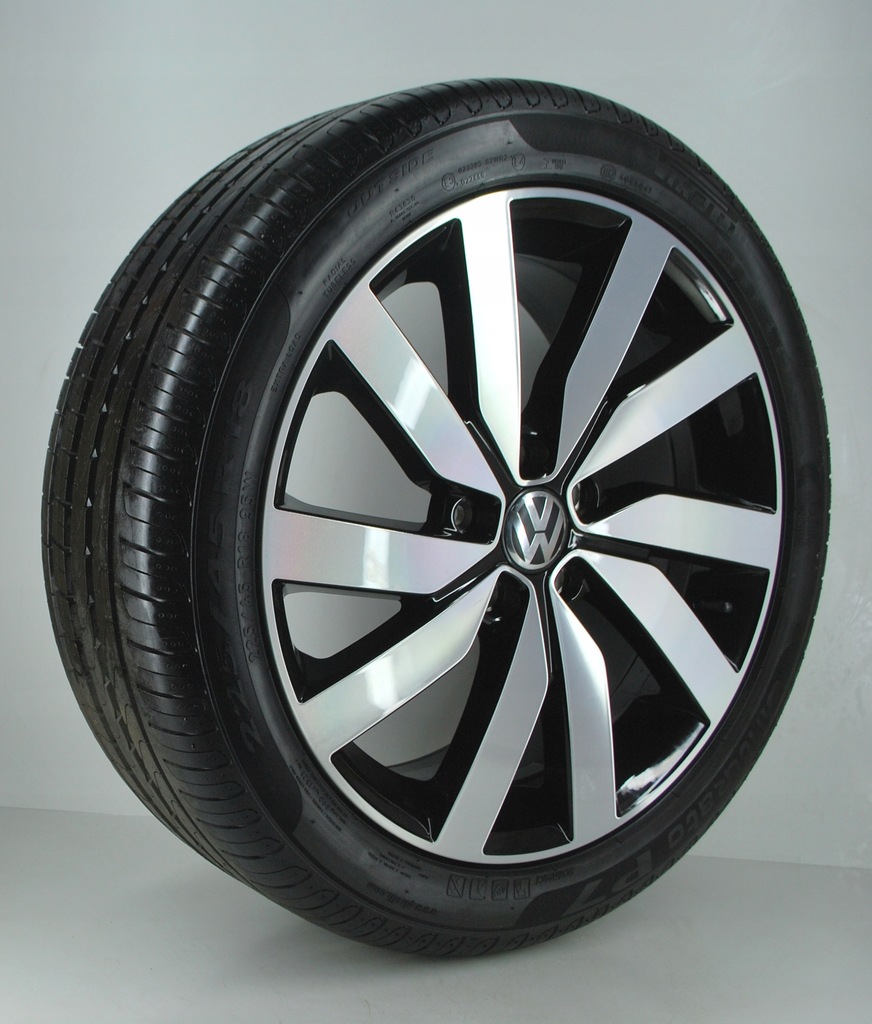 18'' 5x112 vw, ruedas verano 225/45r18 pirelli