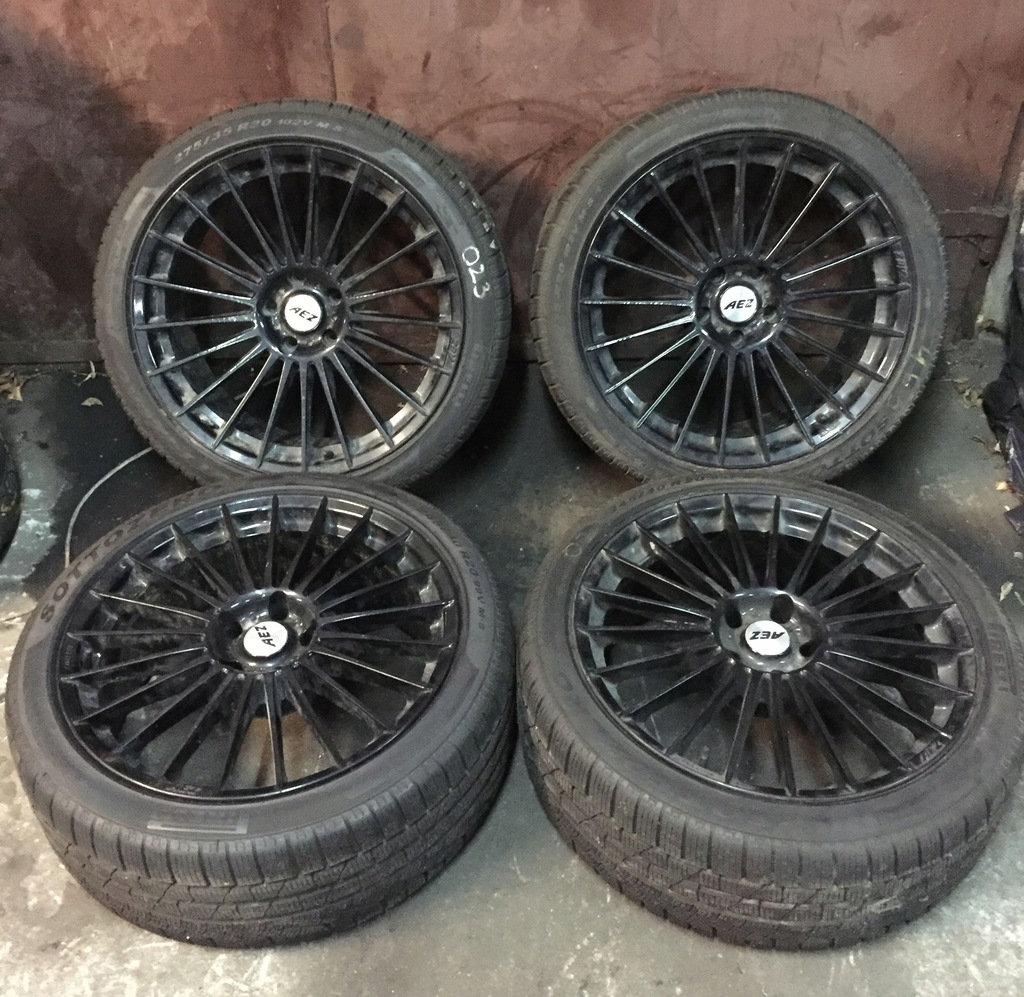bmw, f01 f07 f04 aez ruedas llantas 20'' invierno (023)