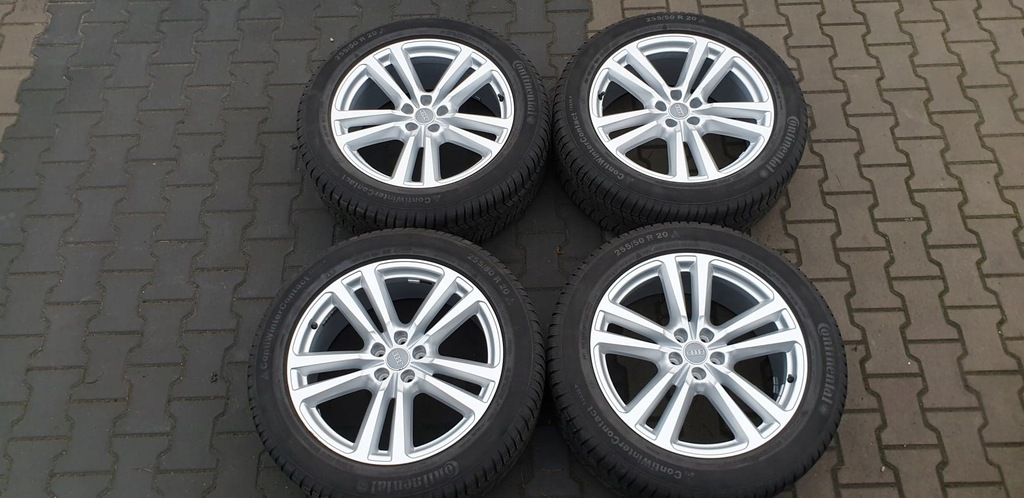 ruedas con neumaticos invierno audi, q7 20 5x112 255/50r20