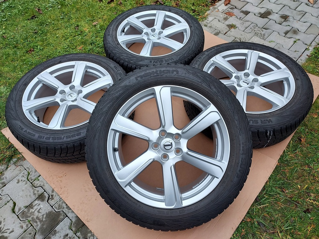 ruedas llantas 19 5x108 volvo, xc60 nokian invierno