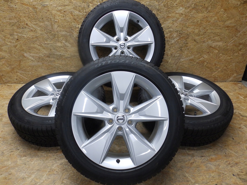 ruedas volvo, v60 7.5jx18h2 5x108 neumáticos invierno pirelli