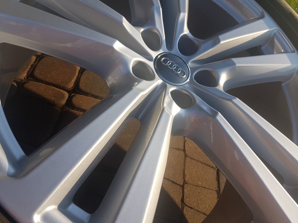 llantas con neumaticos audi, q7, 20  pulgadas, 5x112, invierno