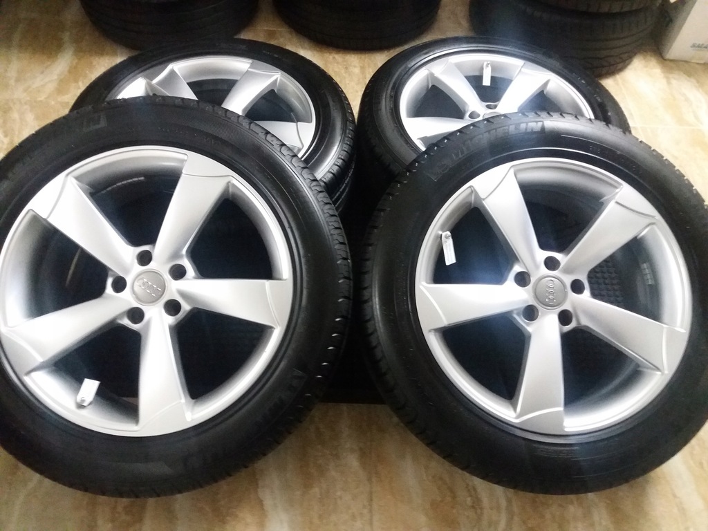 19'' audi, s-line q5 neumáticos 235/55r19 michelin ,