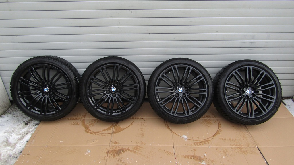 bmw, 5 g30 ruedas invierno m 19 negros original