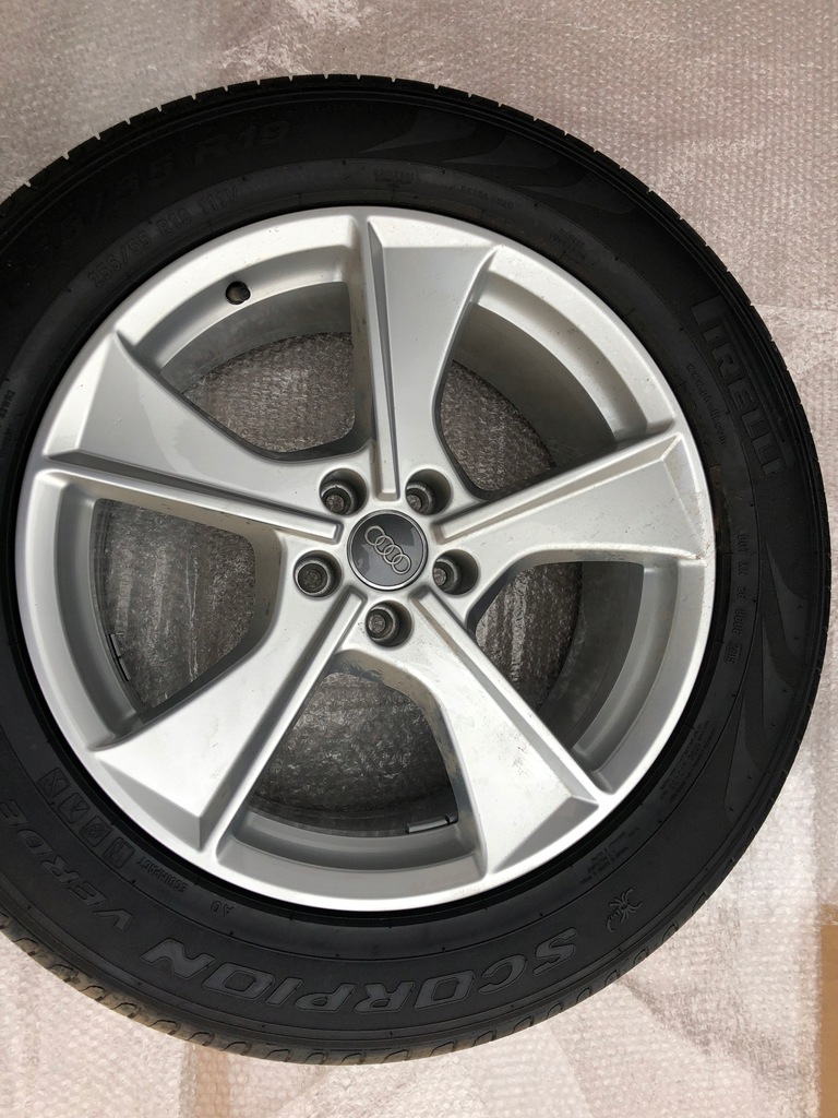 audi, q7 sq7 4m0 originales ruedas 255 55 19 verano