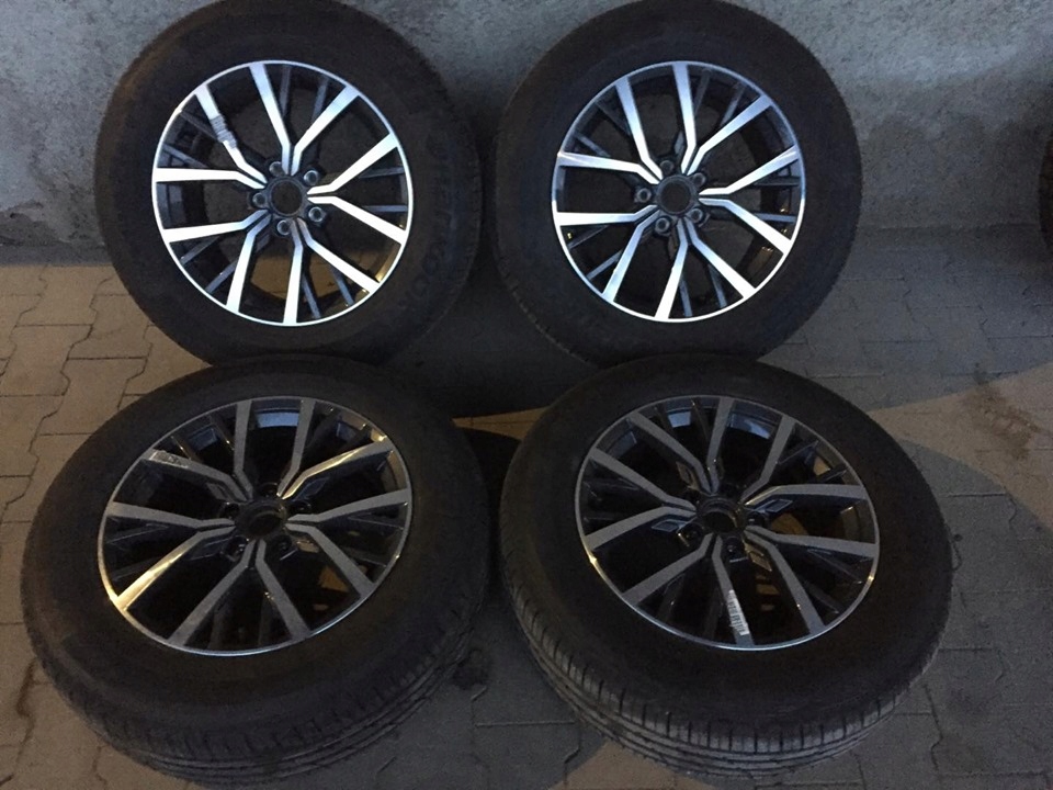 vw, tiguan llantas neumáticos hankook 17" 5na601025aa