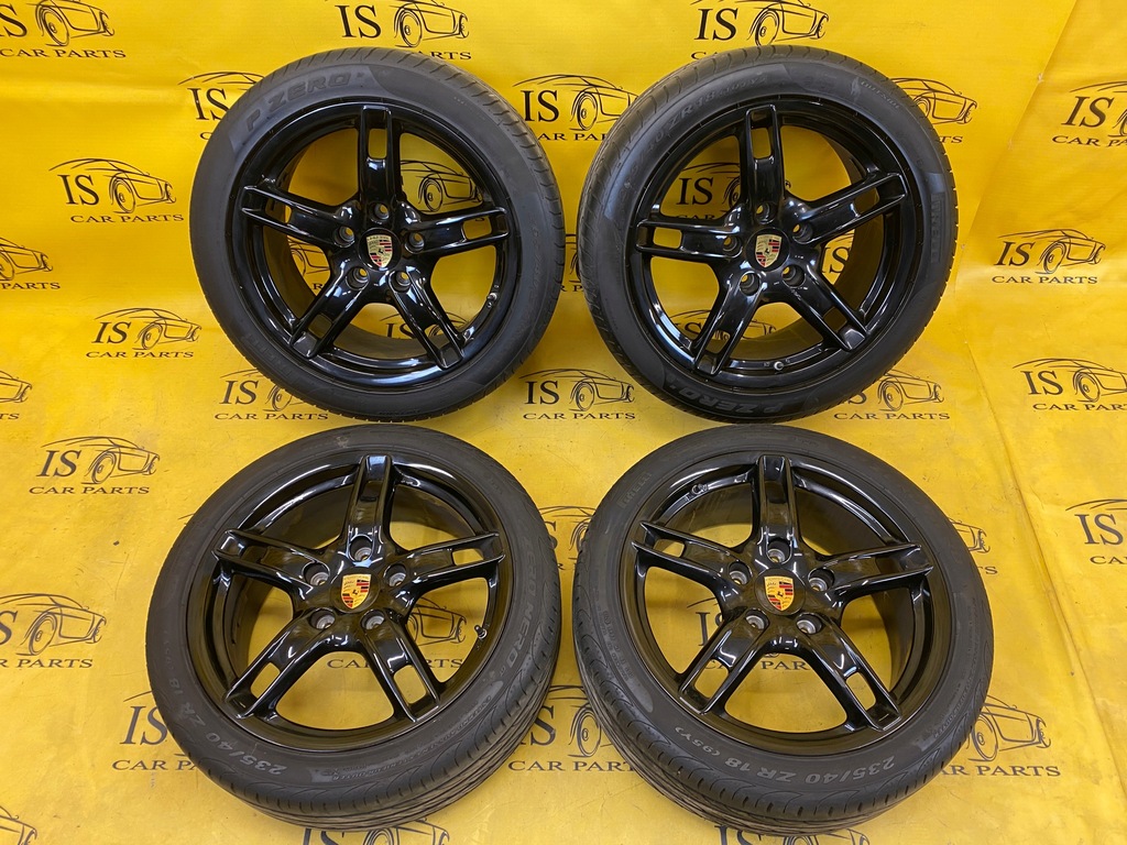 porsche boxster cayman ruedas llantas neumáticos 18  pulgadas