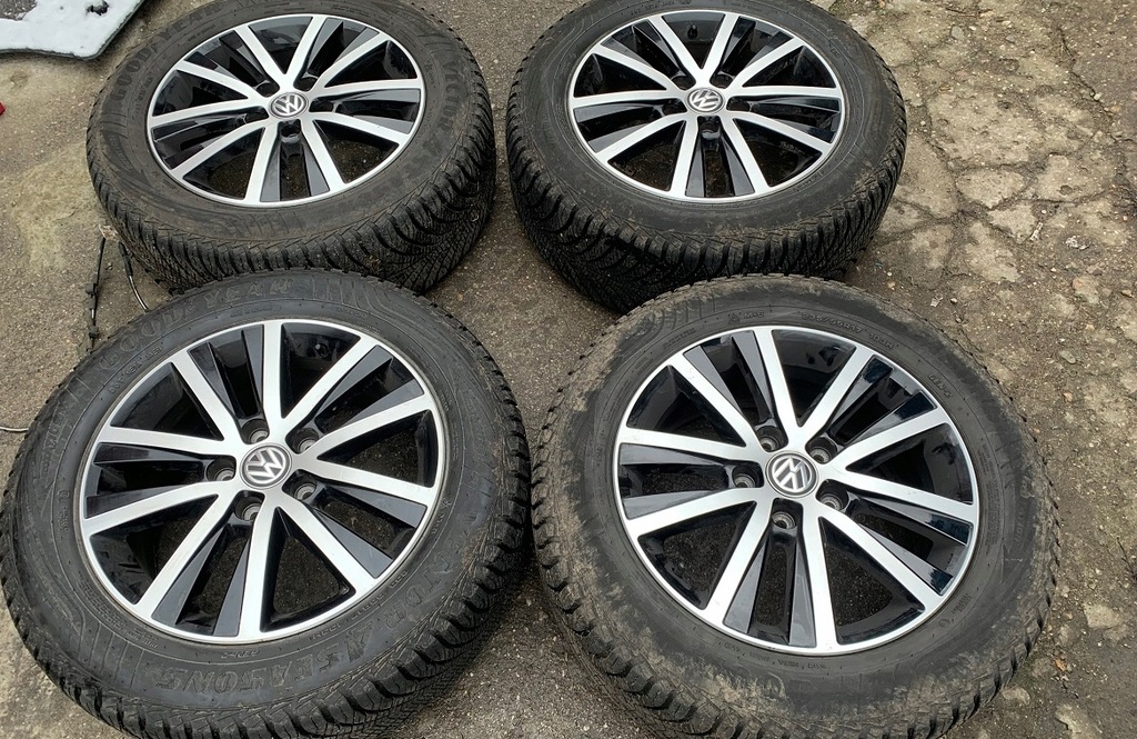 vw, t5 fl t6 ruedas llantas llantas de aluminio 17" 4seasons