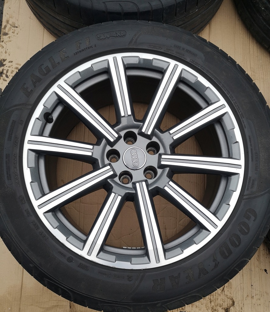 llantas de aluminio con neumaticos audi, q3 q5 q7 q8 a8 tuareg r20