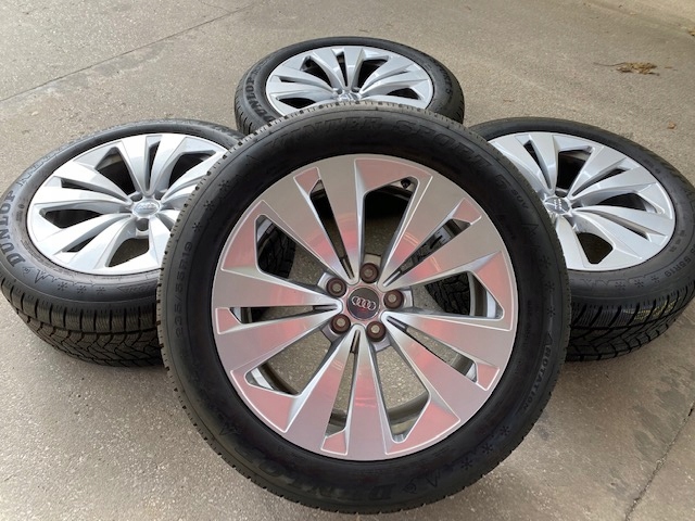 llantas ruedas audi, q5 sq5 235 55 19 nuevo invierno invierno