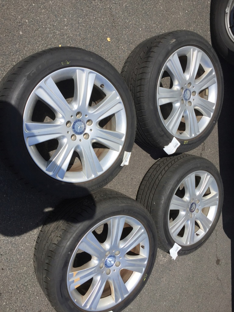 llantas  llanta de aluminio  neumáticos mercedes w222 clase s 19 wielosezo