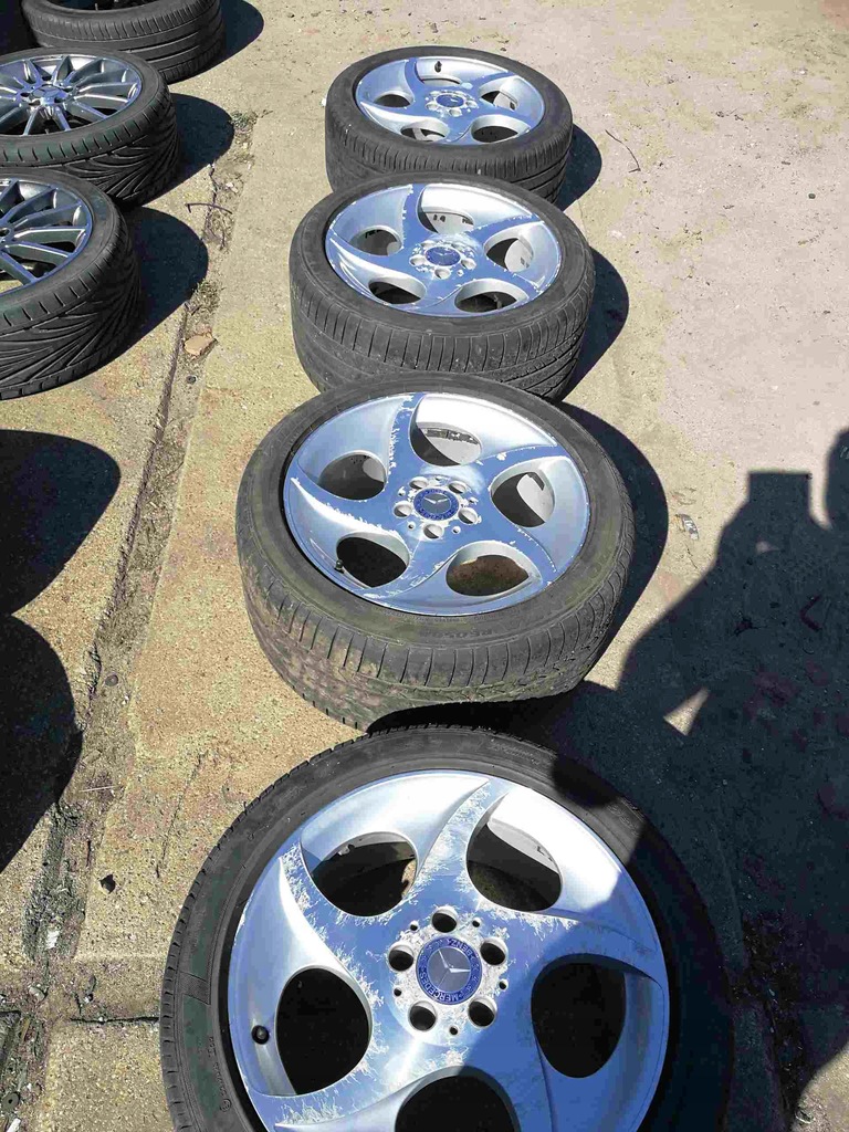 compl. ruedas mercedes c clase-e sl 18'' a230
