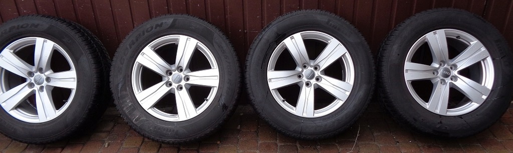 ruedas llantas de aluminio audi, q7 4m 255/60/18 invierno pirelli