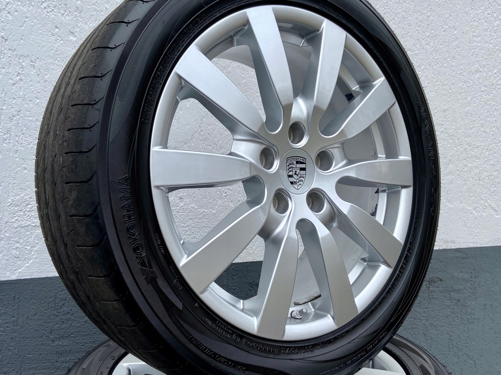llantas de aluminio porsche cayenne, originales verano 20 tpms