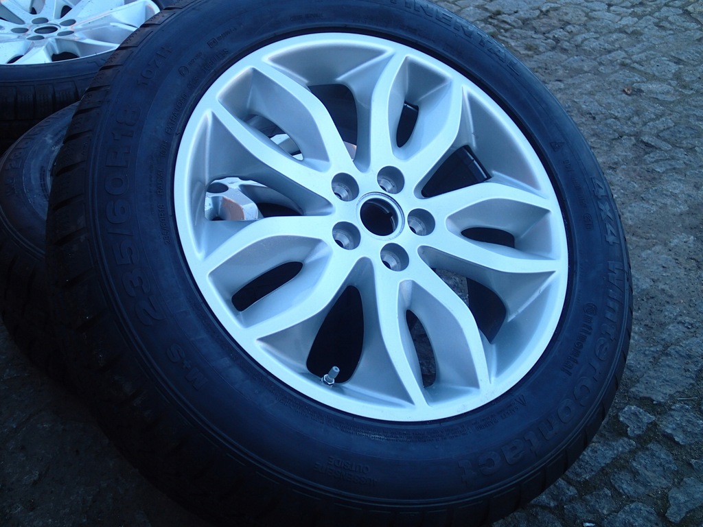 land-rover 235 60 18 compl. ruedas freelander invierno