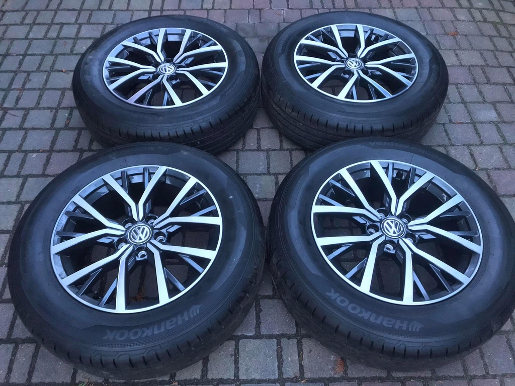 vw, tiguan ii 5na llantas ruedas verano como nuevos llantas oem 17''