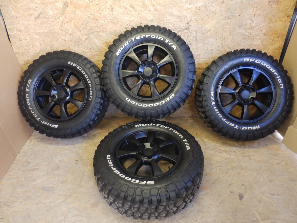 ruedas jeep verano 7,5jx17ch et50,8 2t 245/70/17 12'