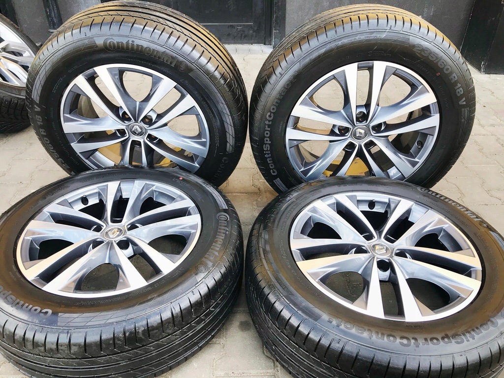 4x ruedas verano -renault koleos ii espace 235/60r18