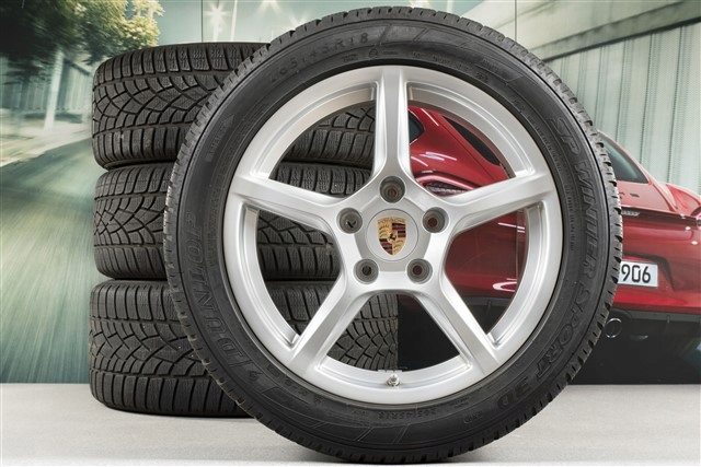 oryg. porsche boxster cayman 981 ruedas invierno 18
