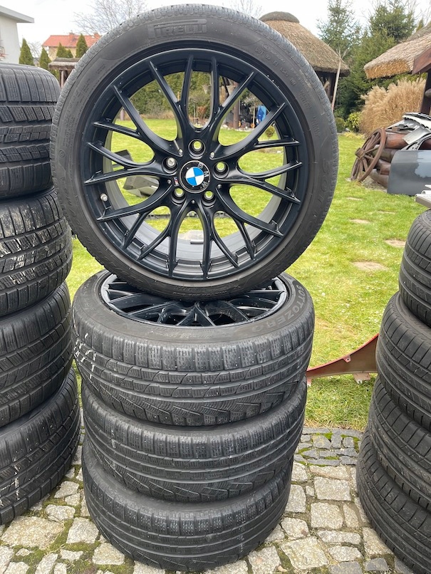 bmw, paquete m f30 f34 ruedas invierno 225/45/18 run flat