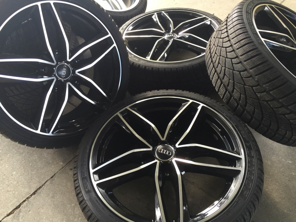 llantas ruedas audi, a4 a5 a6 s5 255 35 19 invierno invierno