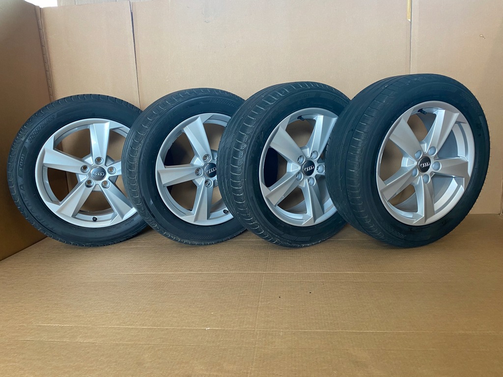 audi, q2 ruedas de aluminio 81a601025 17 et45 verano