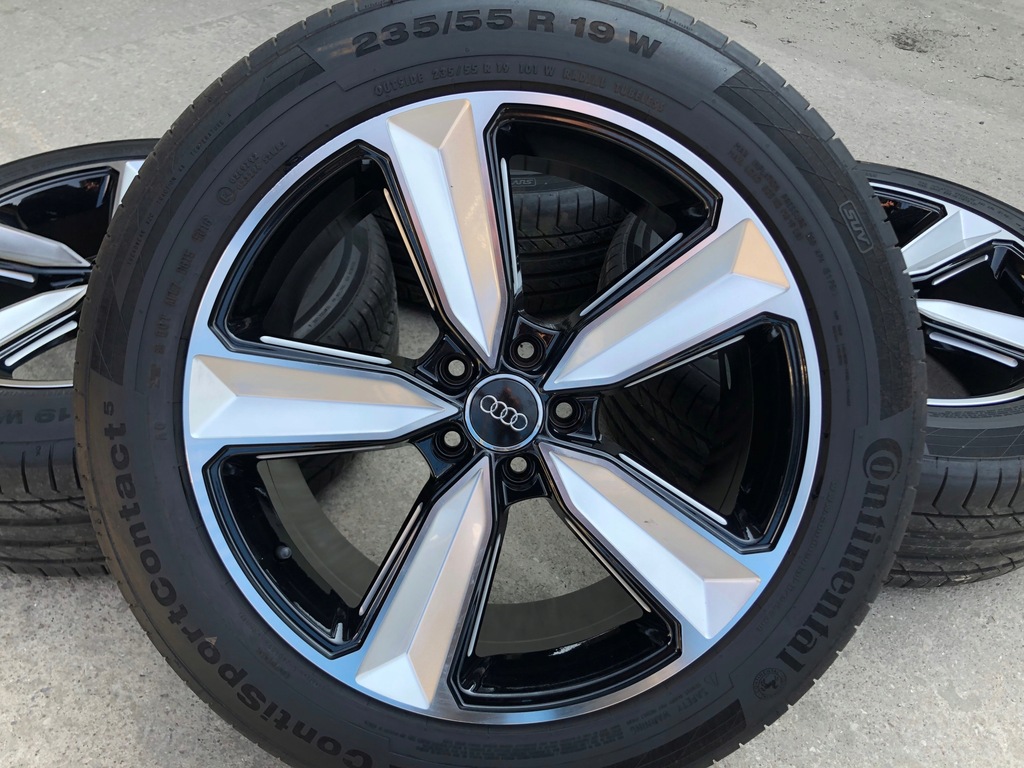 llantas ruedas audi, q5 sq5 235 55 19 como nuevos sport