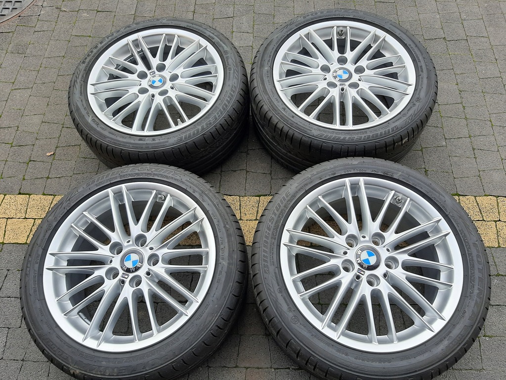 ruedas  llanta de aluminio  bmw, 1 f20 f21 et53 8x17+nowe neumáticos verano