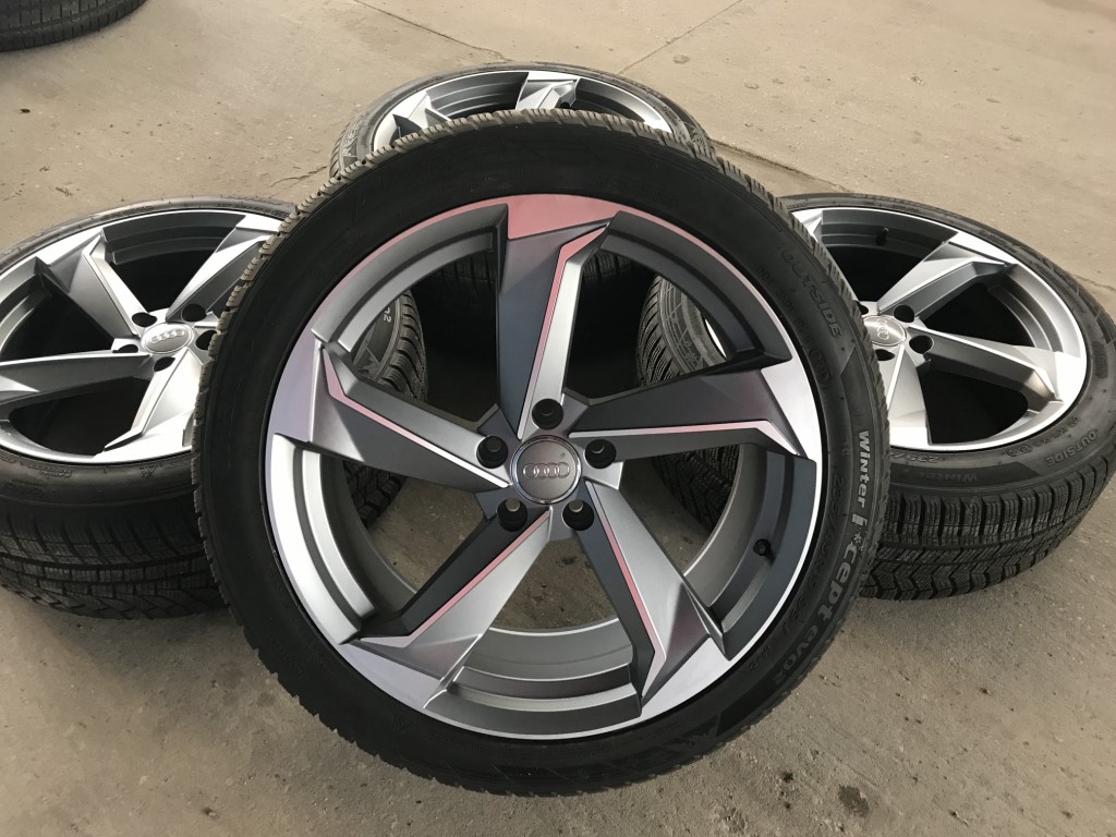llantas ruedas audi, a6 a7 q3 4g 255 40 19 rotor invierno
