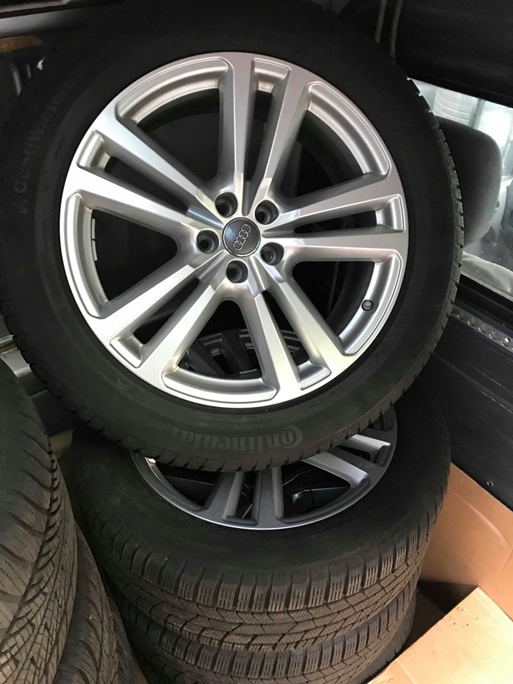audi, q7 4m0 llantas ruedas invierno 255/50r20 original 20''