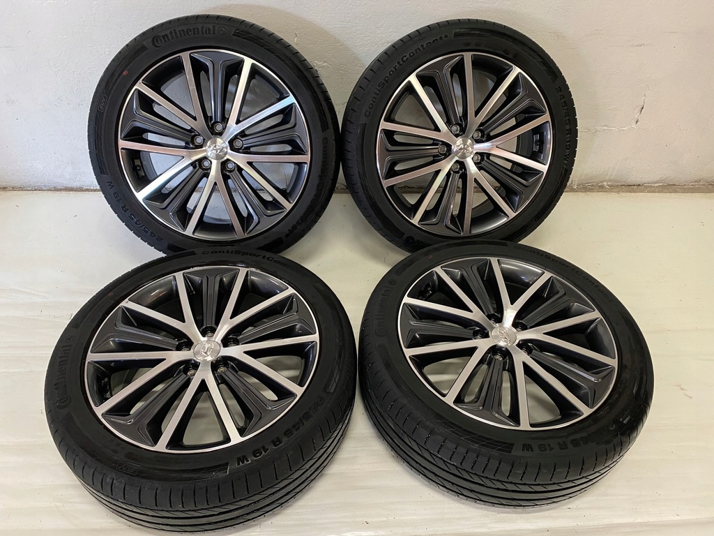 ruedas llantas 245/45r19 hyundai tucson ii originales