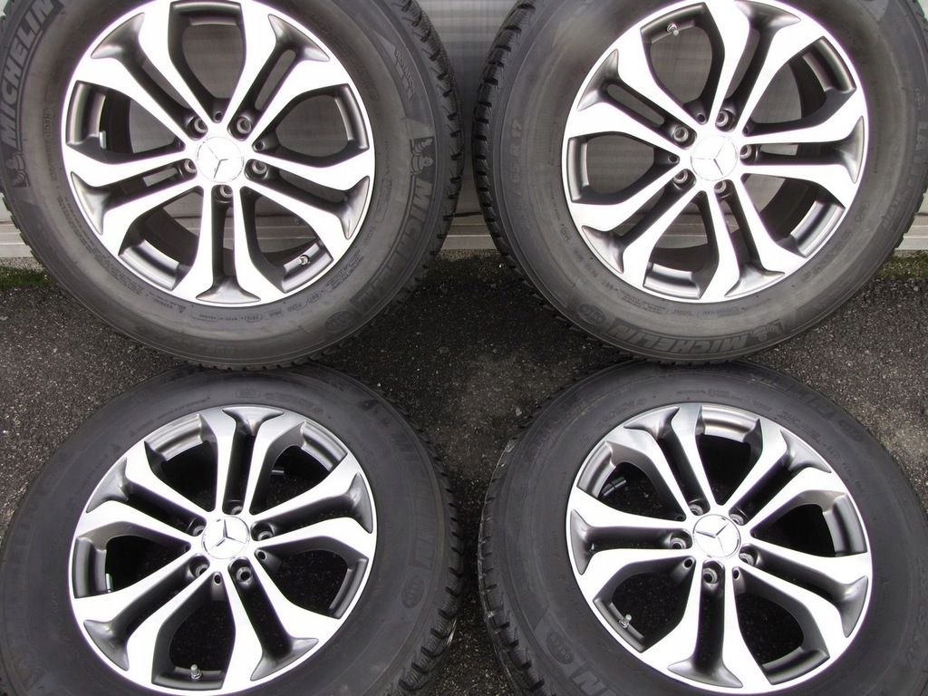 17'' ruedas  - mercedes glc x253 - originales michelin