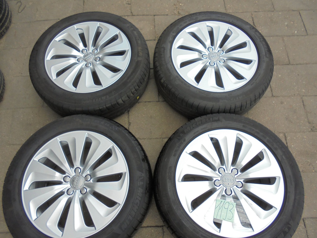 audi, q5 19'' 5x112 +4x 235/55r19 michelin rant