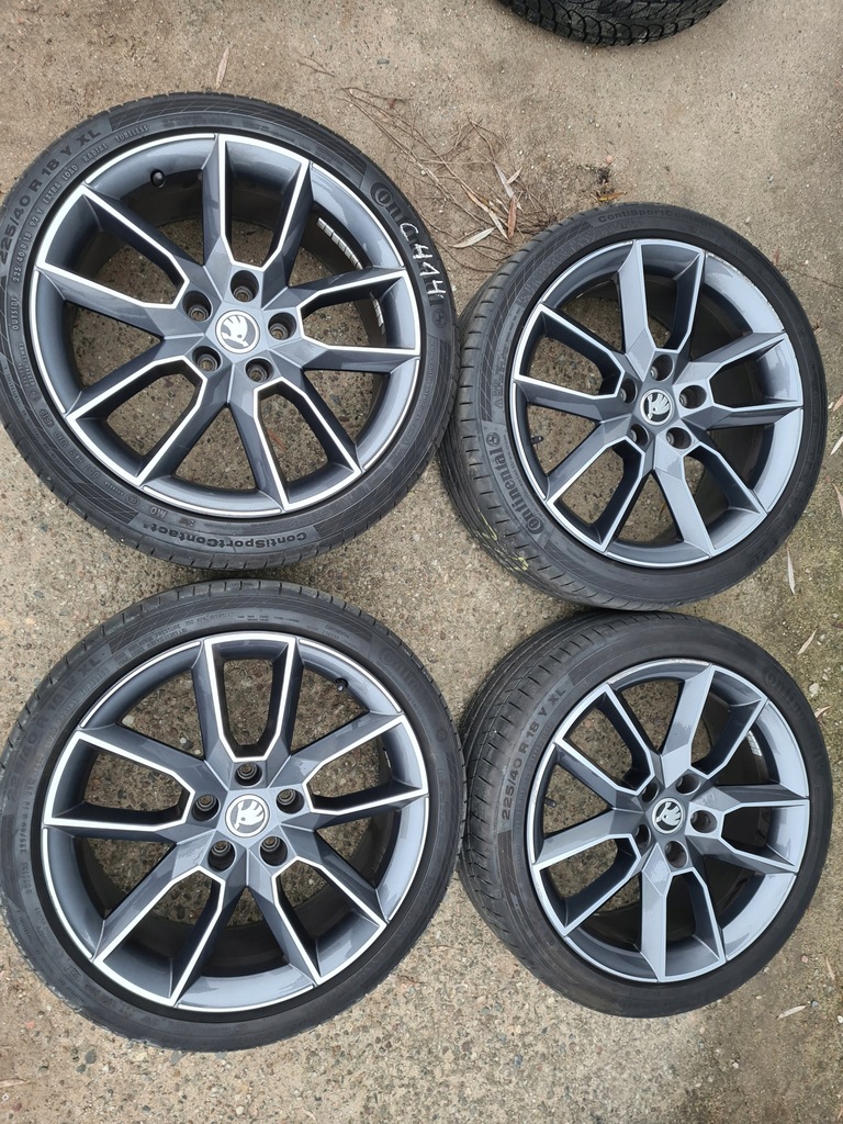 verano ruedas skoda octavia superb vrs rs 225/40 r18