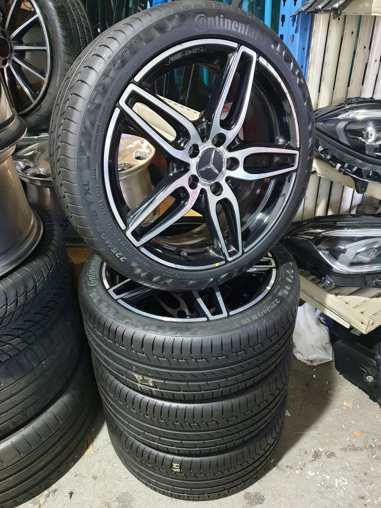 compl. ruedas mercedes a-klas w176 18' amg verano 8mm
