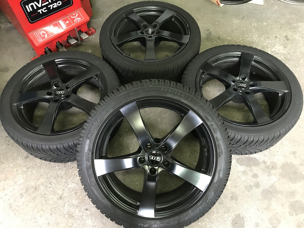 llantas 19 audi, a6 c7 neumáticos invierno dunlop 235/45r19