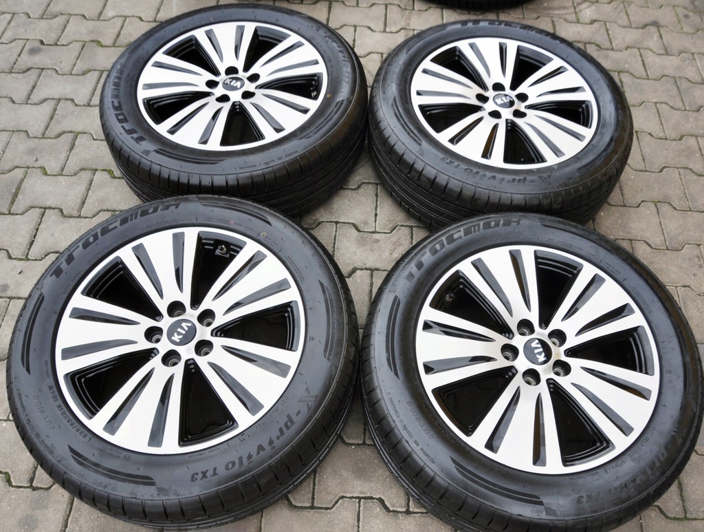 originales ruedas kia, sportage 235/55r18 + tpms