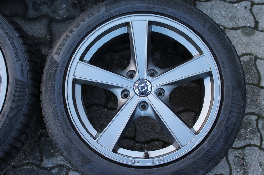 diewe vw, t5 t6 5x120 et45 255/45/18 conti 8mm 103v