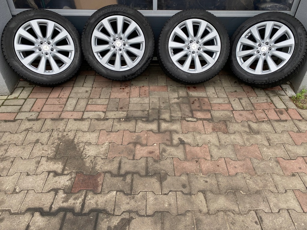mercedes glc 253 ruedas invierno 19 perfectos llantas de aluminio