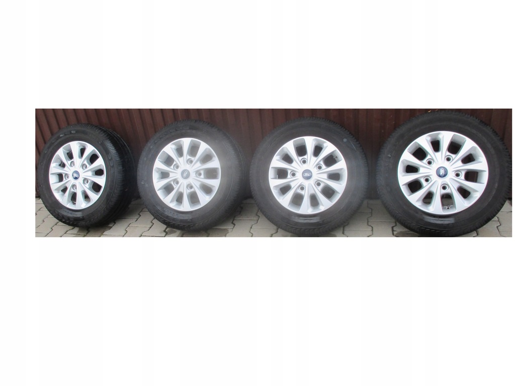 ruedas llantas de aluminio ford transit custom 215/65r16c