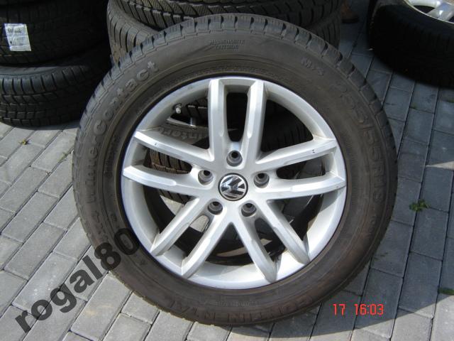 vw, touareg/ 7p llantas oryg.z neumaticos continental