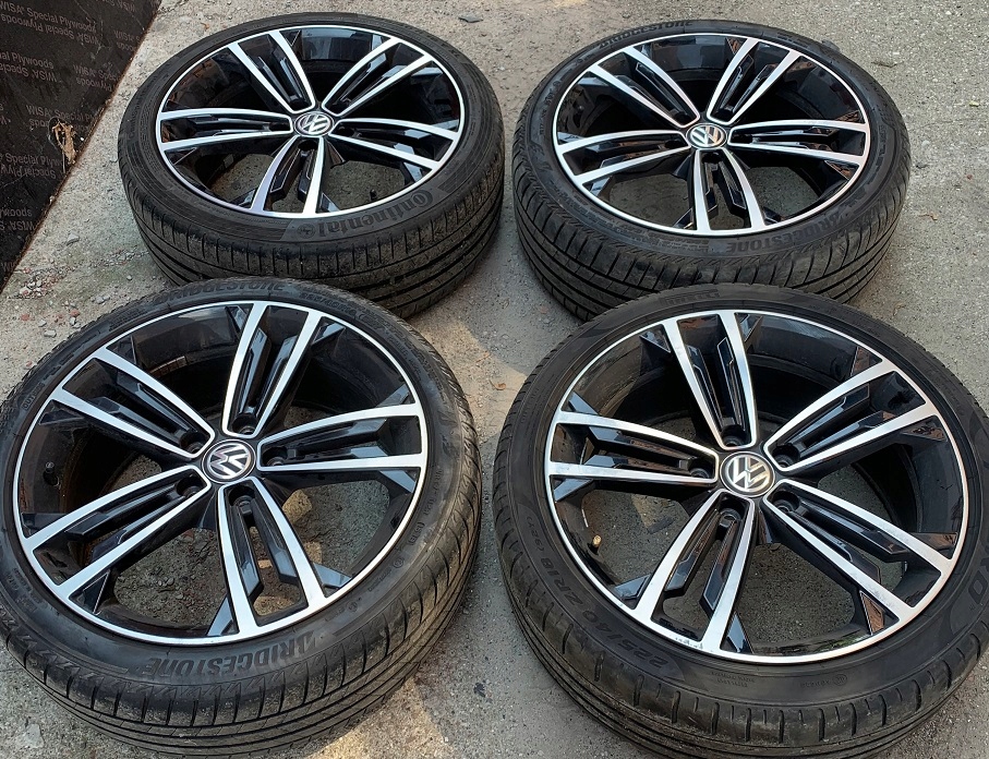 vw, golf, vii lift- gtd ruedas llantas llantas de aluminio 18"
