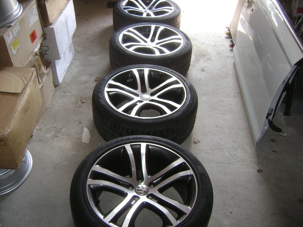 compl. llanta con neumaticos 19' vw, tiguan 225/40r19