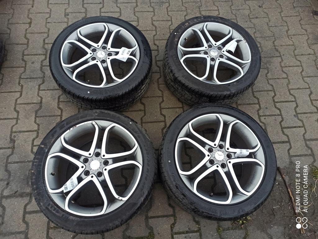 mercedes 218 ruedas llantas neumáticos r18