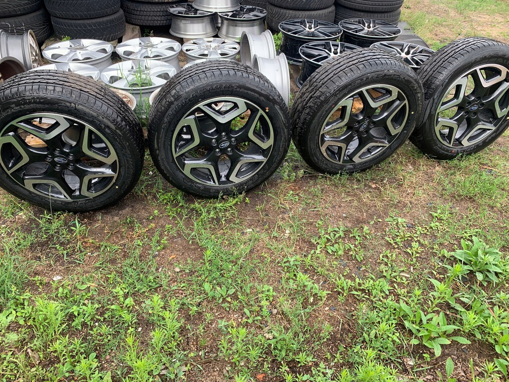 ruedas llantas de aluminio subaru xv bridgestone 225/55 18 nuevo