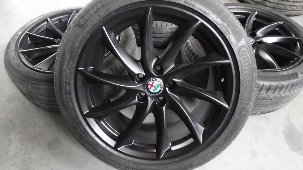 alfa giulia ruedas llantas con neumaticos 255/40r18