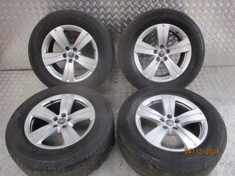 ruedas llantas de aluminio 4m0, 4m0601025a, audi, q7 2015, 18''