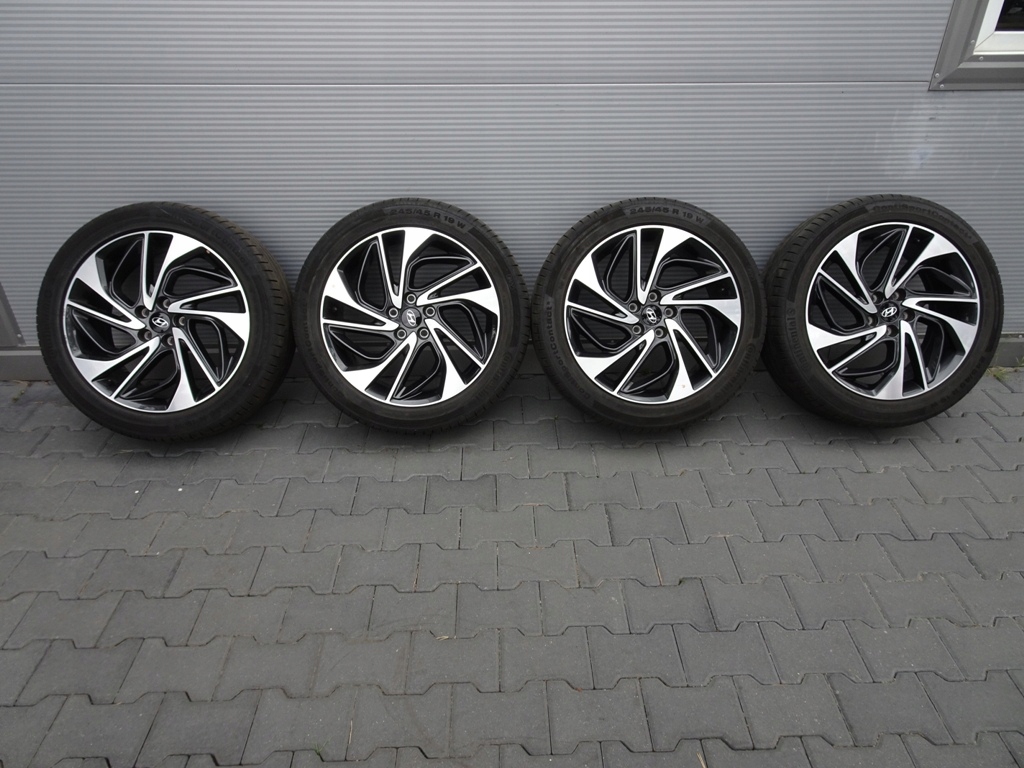 hyunda tucson ii ruedas llantas de aluminio 245/45/19 2018r